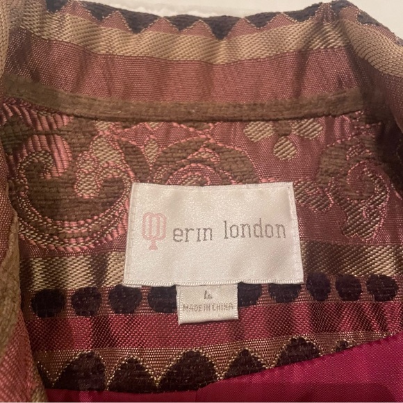 Women's Multicolor Patterned Jacket - Picture 5 of 8